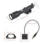 M600C 600-Lumen Tactical Flashlight with Pressure Switch