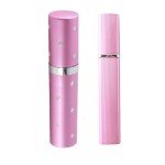 Pink Lipstick Stun Gun & Pepper Spray Keychain