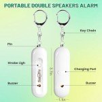 Ricaricabile Allarme di Sicurezza Personale 140 dB