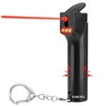 Women's Self-Defense Keychain: Pepper Spray & Alarm
