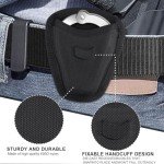 Open Top Handcuff Holster for Duty Belts