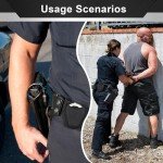 Open Top Handcuff Holster for Duty Belts