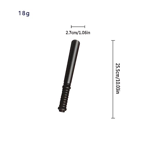 BinaryABC Police Baton Stick Weapon Costume Batons Prop,Kids Halloween Police Costume Cosplay Accessory Black