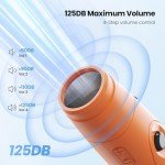 Electronic Whistle with Adjustable Volume and Lanyard