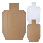 USPSA Cardboard Shooting Targets - 20 Pack