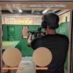 USPSA Cardboard Shooting Targets - 20 Pack