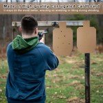 USPSA Cardboard Shooting Targets - 20 Pack