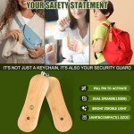 Loud Siren Personal Protection Keychain Alarm for Women