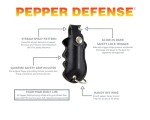 Maximum Strength Pepper Spray with Keychain Holster