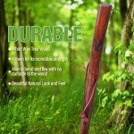 Rustic 55" Wooden Walking Stick for Hiking