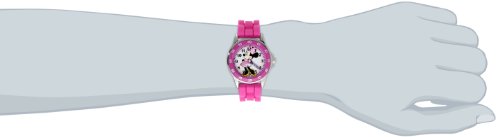 Minnie Mouse Pink Analog Time-Teacher Watch