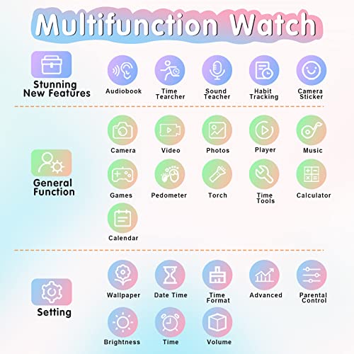 Smart Watch with 15 Games for Kids