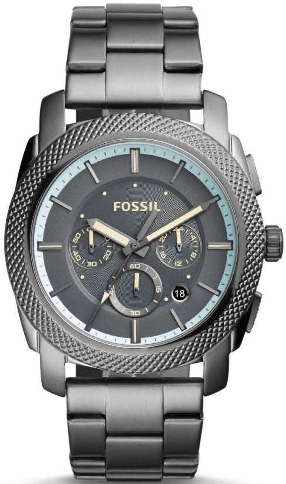 Fossil Men's Grey Stainless Steel Dress Watch