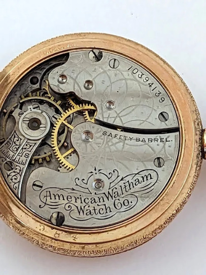 Antique Waltham Pocket Watch, 1900's, Vintage Watches