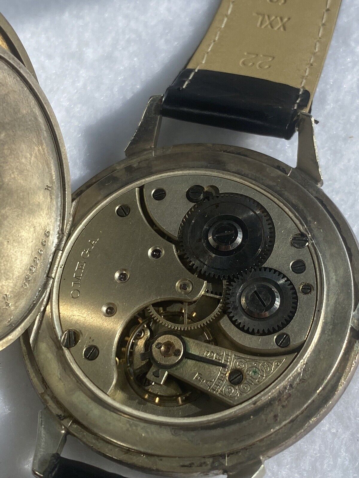 Vintage Swiss OMEGA Military Marriage Watch