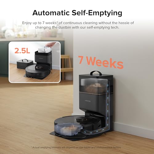 Roborock Q8 Max+ Self-Emptying Robot Vacuum Cleaner