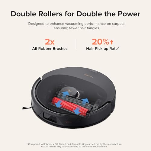 Roborock Q8 Max+ Self-Emptying Robot Vacuum Cleaner