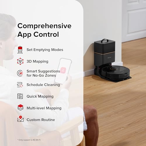 Roborock Q8 Max+ Self-Emptying Robot Vacuum Cleaner
