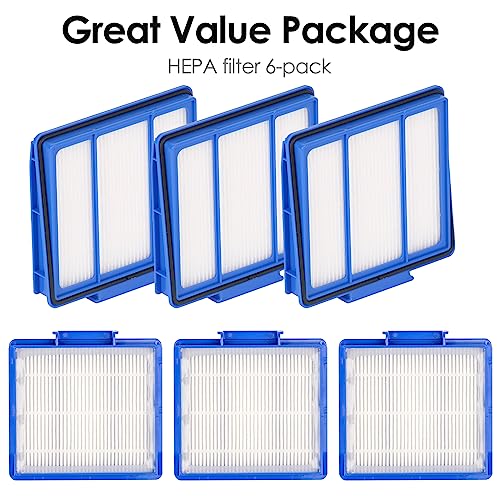 6-Pack HEPA Filters for Shark IQ Robot Vacuums