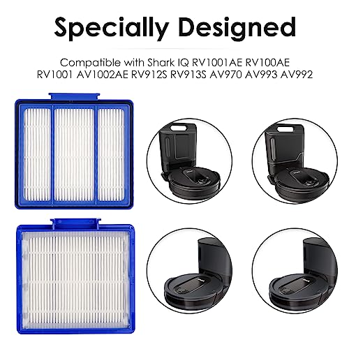 6-Pack HEPA Filters for Shark IQ Robot Vacuums