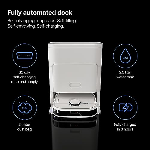 NOESIS Florio 2-in-1 Robot Vacuum and Mop