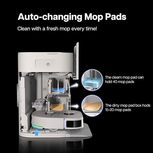 NOESIS Florio 2-in-1 Robot Vacuum and Mop