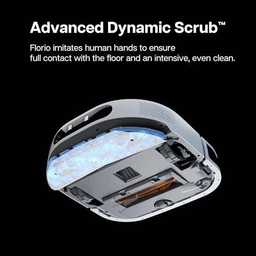 NOESIS Florio 2-in-1 Robot Vacuum and Mop