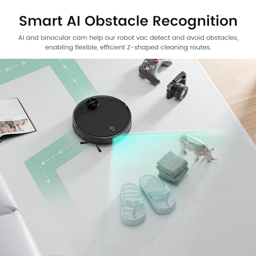 TUVACS AI Robot Vacuum Cleaner for Pet Hair