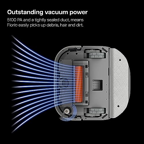 NOESIS Florio 2-in-1 Robot Vacuum and Mop