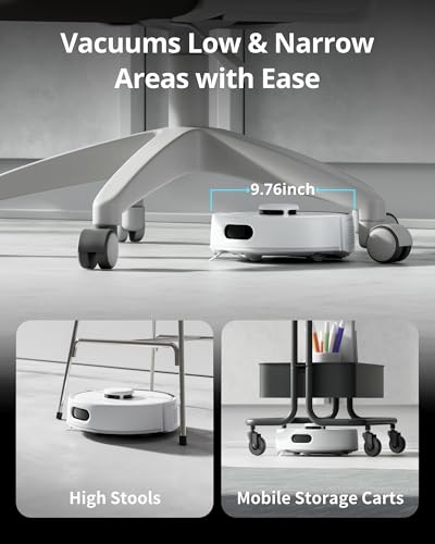 SwitchBot K10+ Pro Self-Emptying Robot Vacuum Cleaner