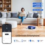 2-in-1 Robot Vacuum and Mop with Smart Control