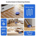 2-in-1 Robot Vacuum and Mop with Smart Control