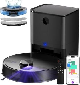 MONSGA 5000Pa Robot Vacuum and Mop Combo