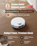 Yeedi C12 Robot Vacuum and Mop with Smart Navigation