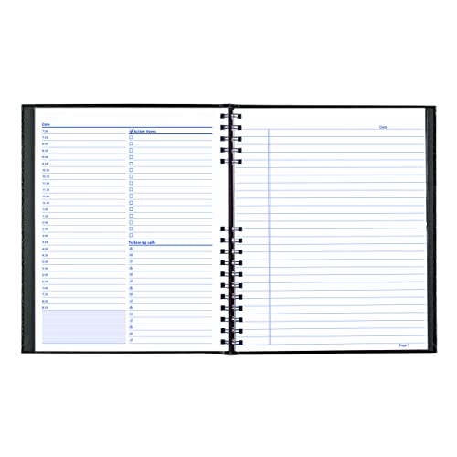 Black NotePro Daily Planner - 200 Pages