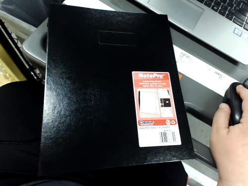 Black NotePro Daily Planner - 200 Pages