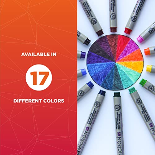 SAKURA Pigma Micron Black Ink Pens - 6 Pack