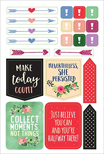 She Could" Weekly Planner Stickers (Set of 160)