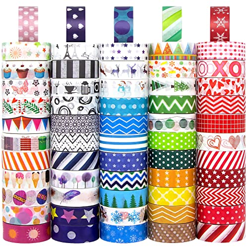 60 Rolls Okyanus Washi Tape Set