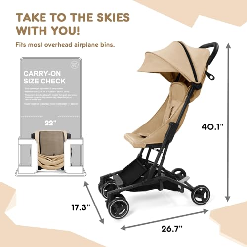 HARPPA Ringo™ Compact Umbrella Stroller: Lightweight Travel Stroller