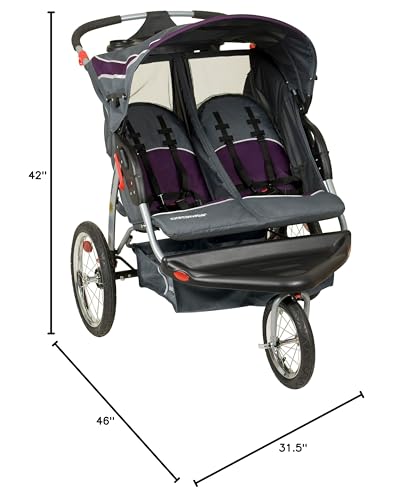 Baby Trend Double Jogger Stroller for Twins