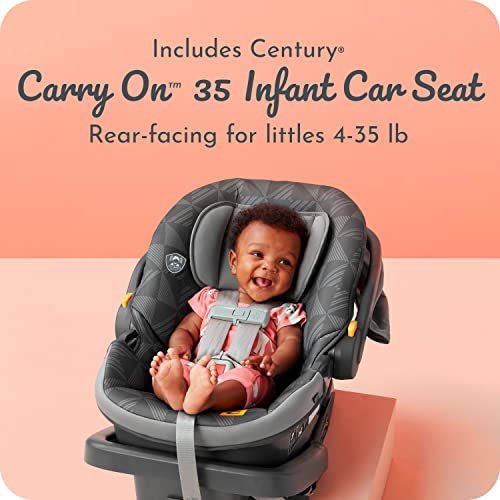 Lightweight 2-in-1 Travel System with Infant Car Seat