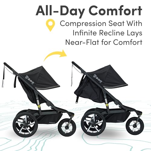 BOB Gear Alterrain Pro Jogging Stroller - Black
