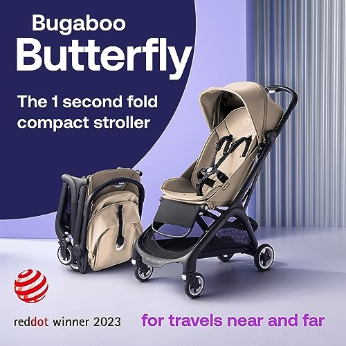 Bugaboo Butterfly Ultra-Compact Stroller - Lightweight & Compact