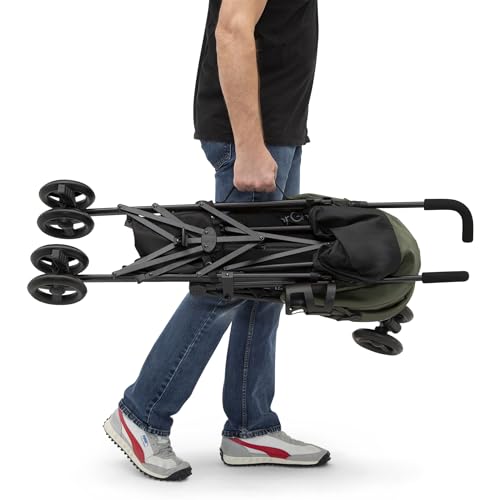 Jeep PowerGlyde Stroller: Lightweight Travel Stroller, Olive Green