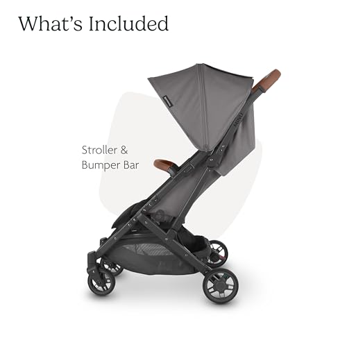 UPPAbaby Minu V2 Lightweight Travel Stroller Greyson