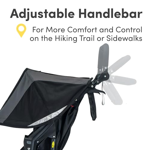 BOB Revolution Flex 3.0 Jogging Stroller Black Graphite