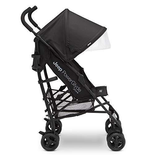 Jeep PowerGlyde Plus Lightweight Travel Stroller Black