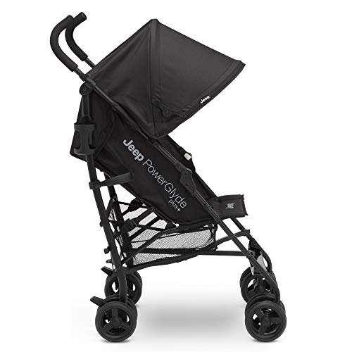 Jeep PowerGlyde Plus Lightweight Travel Stroller Black