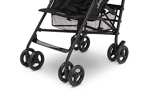 Jeep PowerGlyde Plus Lightweight Travel Stroller Black